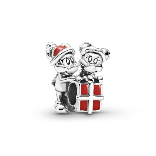 charm cartoon ζευγάρι με δώρο